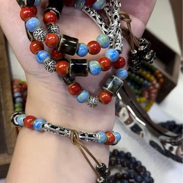 陶瓷手串单圈 两单包邮