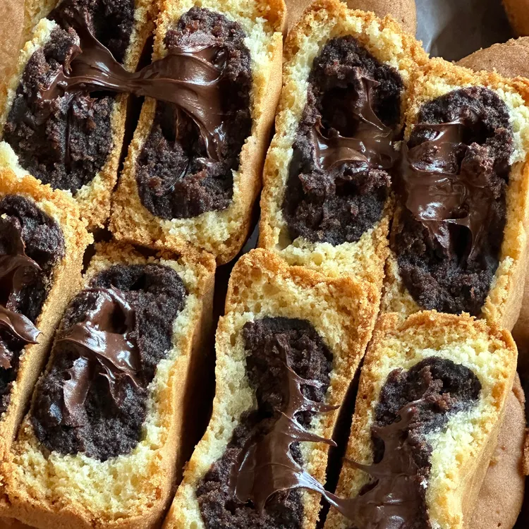 【白乡佬糕点】巧克力软月饼