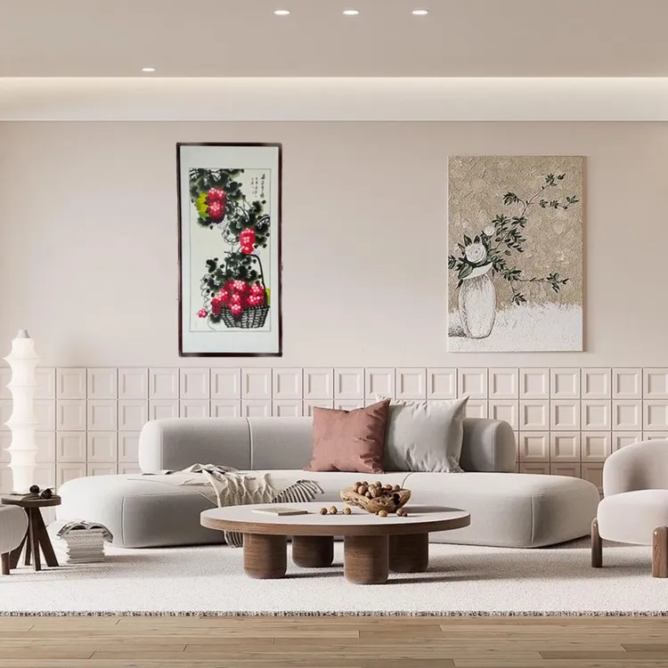 《多子多福》作品当代不同吴运广亲笔手绘绘画装裱画芯艺术家年代