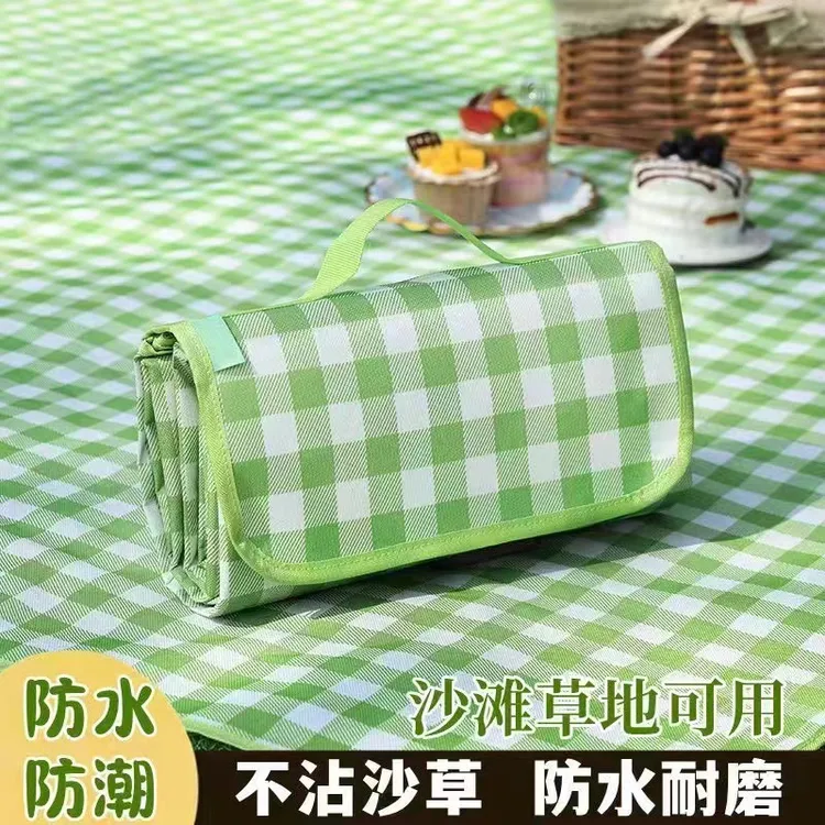 户外垫子野餐垫防潮垫野餐地垫加厚型防潮防水布野外露营户外用品