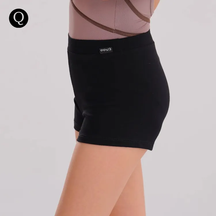 青青之舞|黑色三分裤舞蹈裤外穿练功裤女芭蕾舞平腰短款芭蕾舞服
