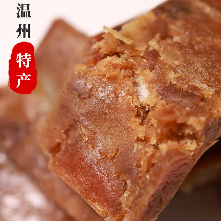 藻溪猪油渣温州特产独立装香酥猪肉条即食休闲解馋零食