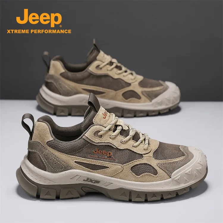 jeep吉普秋季新款登山户外百搭透气运动防臭轻便耐磨日常休闲男鞋