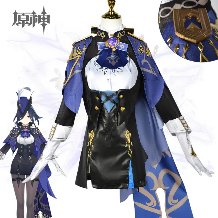 原神cos服枫丹决斗代理人克洛琳德cosplay游戏角色扮演服全套套装