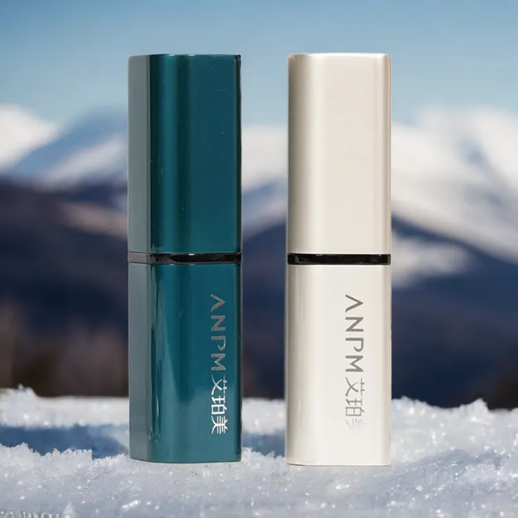 ANPM/艾珀美唇膏滋润保湿不沾杯不掉色显白 人参+玫瑰套装2支
