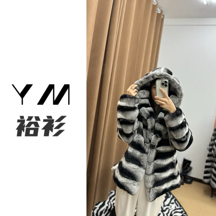 【法式大帽】合集 优雅保暖时尚感连帽 獭兔外套休闲宽松