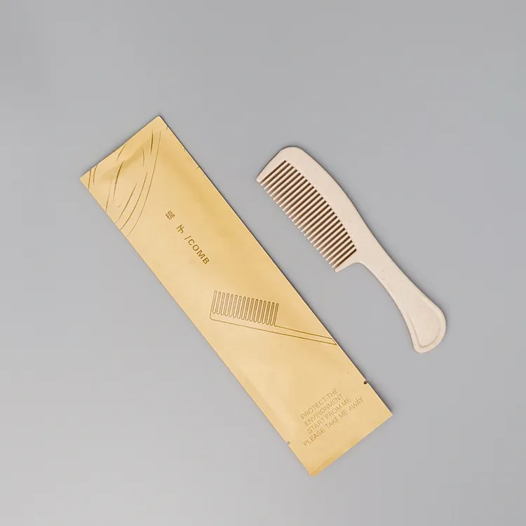旅行出差便携梳子独立包装一次性梳子酒店用梳子酒店梳子口袋梳子