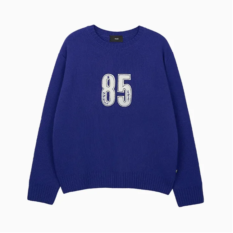 spell24冬季新品85宽松羊毛衣复古宽松套头圆领（韩国正品NO退换）