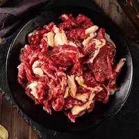 鲜牛肉1500g（偏肥）伊英家庭秘制烤肉烧烤食材半成品东北家庭烤肉
