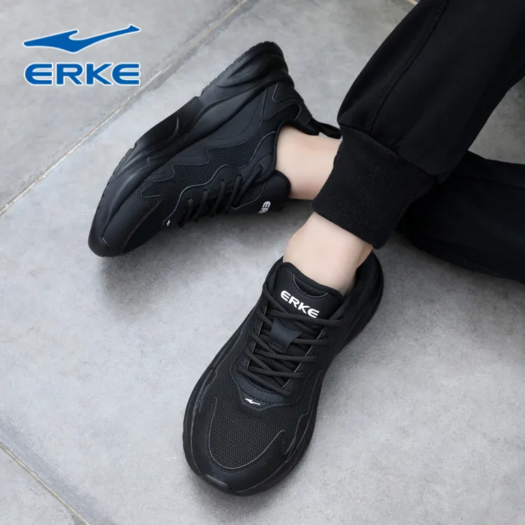 鸿星尔克女鞋2025新款秋季跑步减震轻便网鞋红星透气休闲运动鞋子