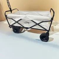 北岳户外露营车可折叠手推露营小推车拖车拉杆买菜小拉车野营车