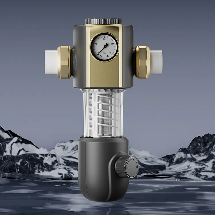 长虹前置过滤器家用反冲洗大流量全屋净水中央滤水器CMF-1V7