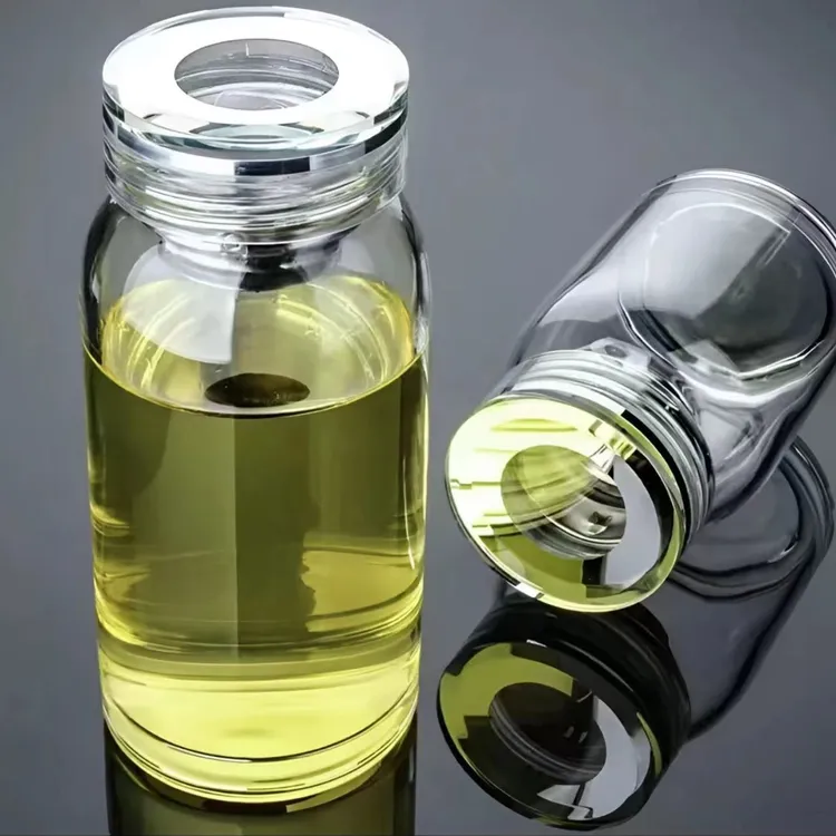 【送杯套】茶水分离玻璃水杯双层隔热高颜值便携透明水杯泡花茶水杯