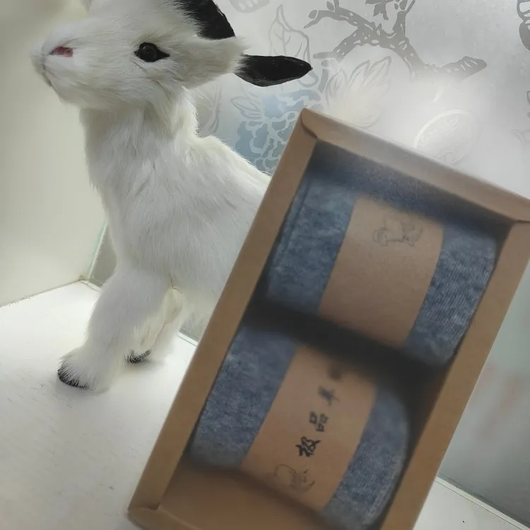 主播浮力【情侣款】山羊绒袜保暖透气防臭