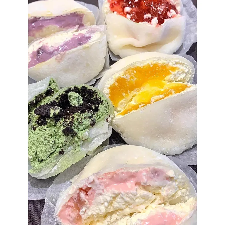 冷链爆浆雪媚娘冰皮蛋糕大福雪媚娘糯米糍网红盒子蛋糕雪胖子