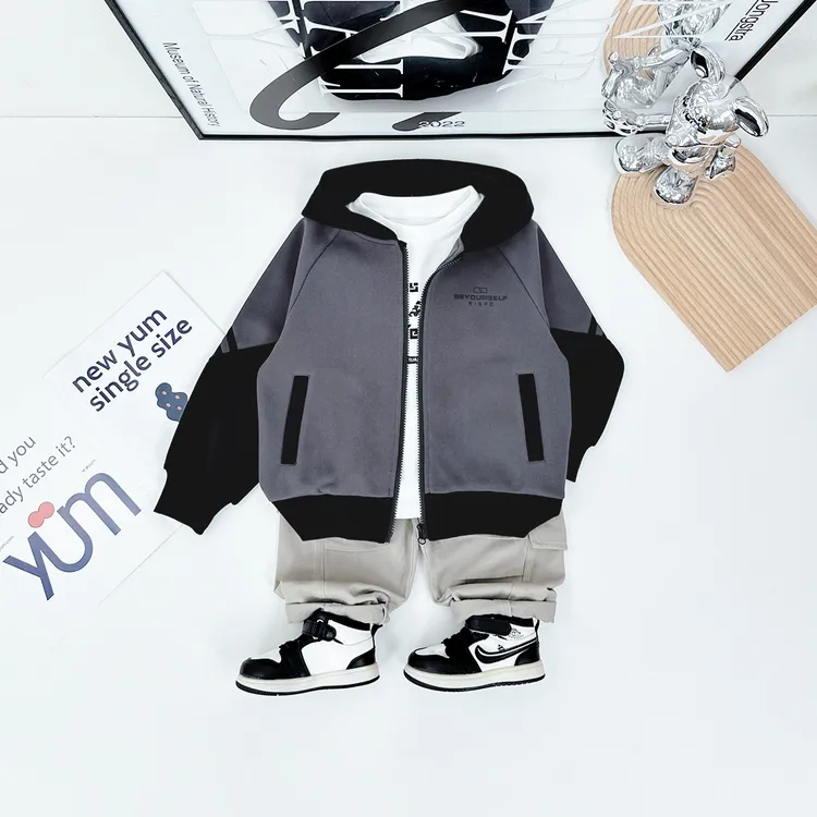 男童外套春秋款2024新款秋装儿童夹克潮 D-BD88739 悠悠童话童装