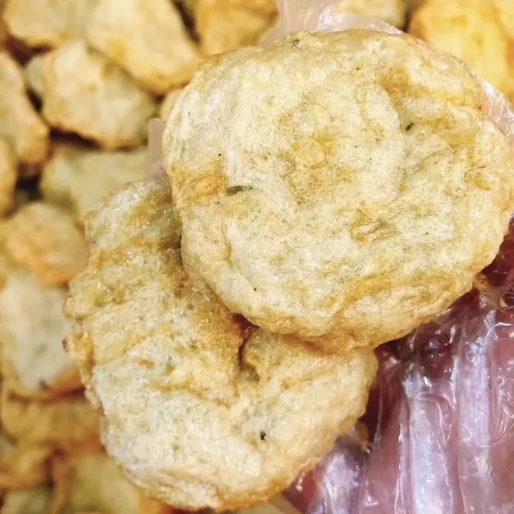 潮汕特产【手工传统甲子鱼饼鱼散】