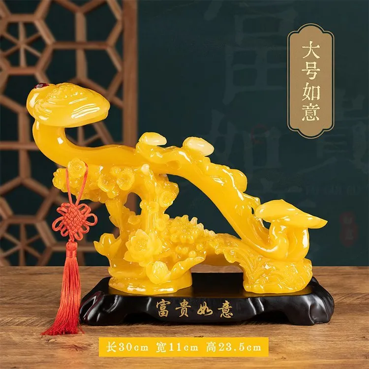佳中美丨《富贵如意》玄关客厅电视柜摆件乔迁贺喜开业送礼高档装饰
