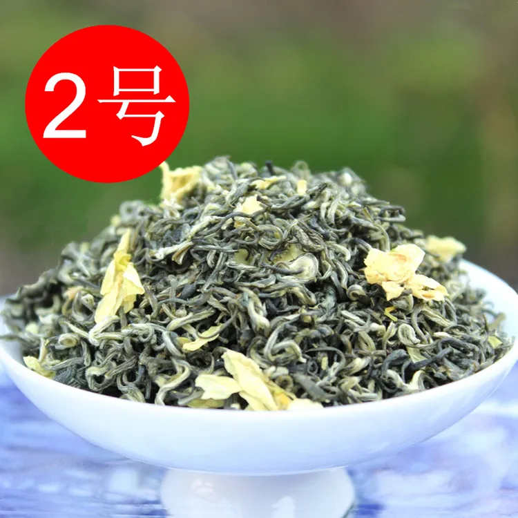 2号2025茉莉选芯飘雪新茶四川雅安蒙顶山茉莉花茶2025新茶
