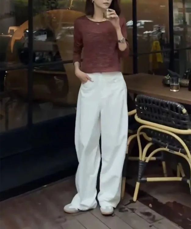 新款气质时尚薄款洋气韩版女装