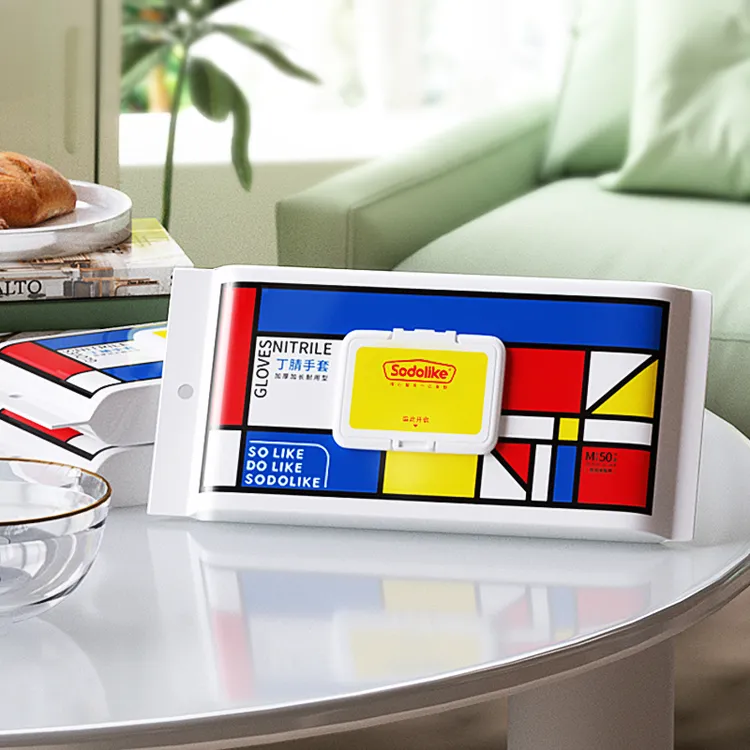 丁腈食品级家务加长加厚手套防水防油耐酸耐碱手套50只