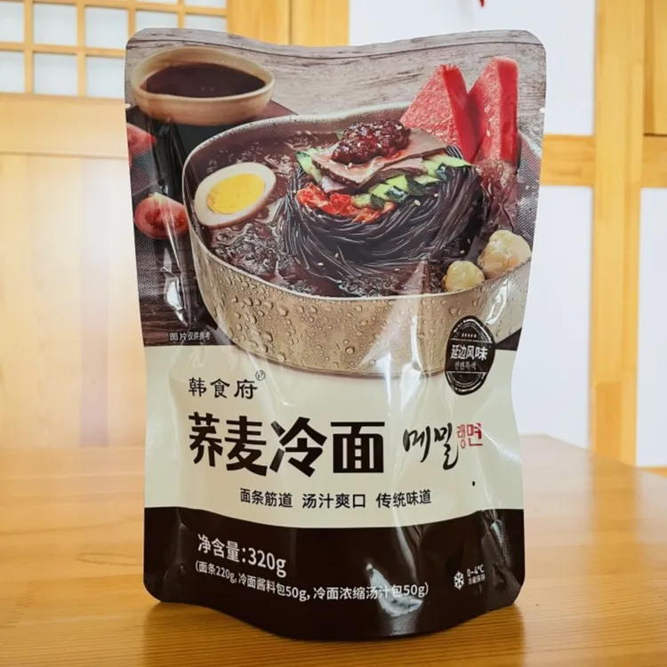 【虎院东北好物专属】韩食府荞麦冷面320g*4袋