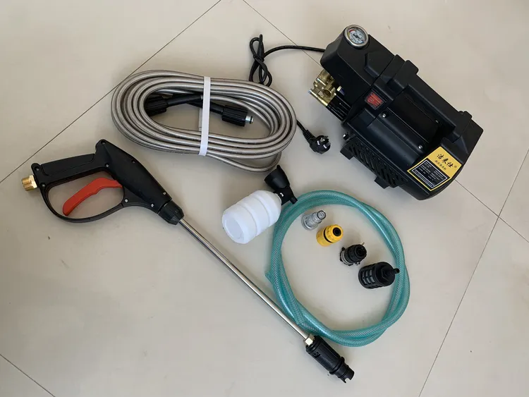 洁来仕2600瓦洗车机大功率高压水泵水枪220V电压家用清洗机压力大
