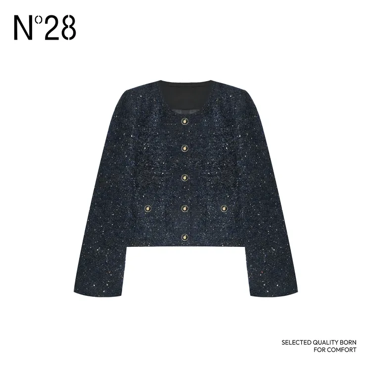【小小莎】N°28 2024早秋新款轻奢气质设计师小香风外套9A35W335