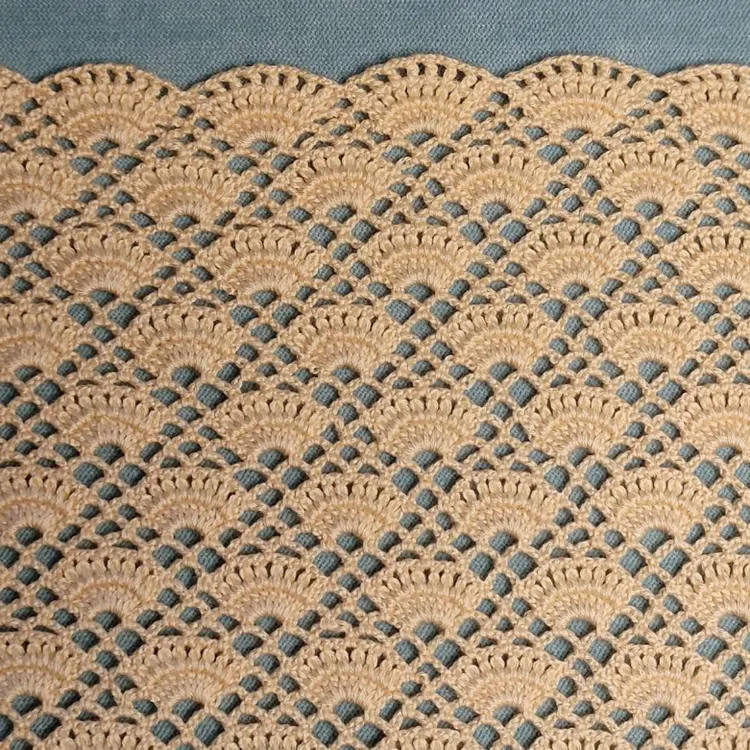 扇形花围巾视频教程