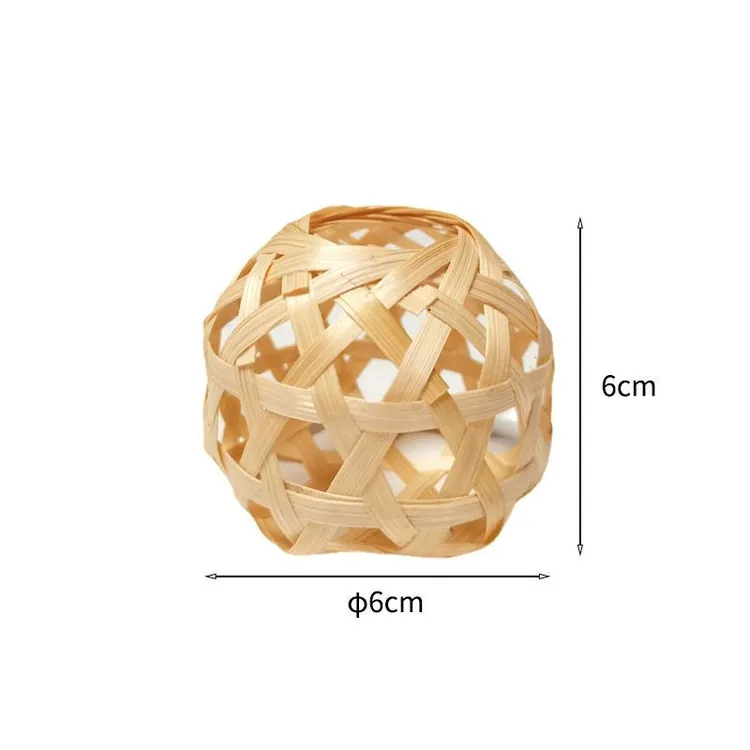 广西迷你竹编小灯笼 手工古风文创竹编灯笼diy迎中秋国庆挂件批