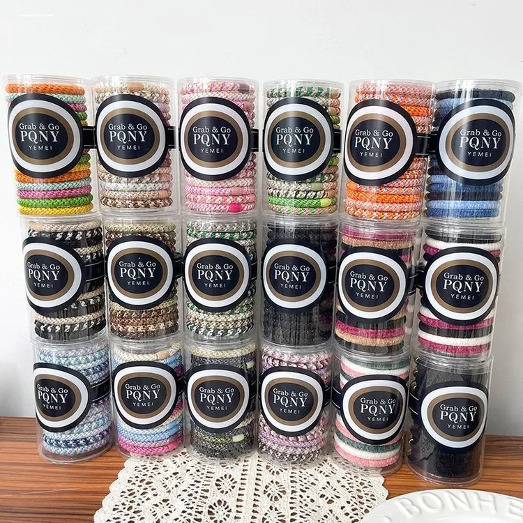 高弹力耐用编织发绳精致设计感扎头发圈2025新款橡皮筋头绳头饰