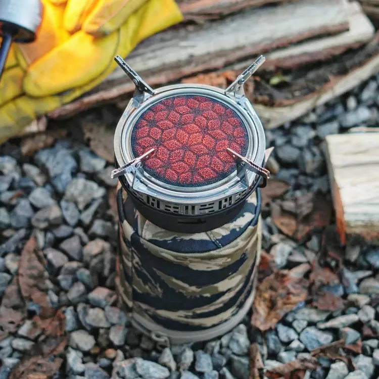 韩国snowline雪线反应堆炉头户外露营高山聚热防风一体炉野炊炉具