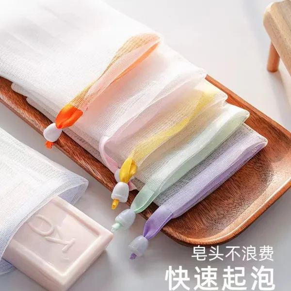 肥皂打泡网装肥皂网肥皂网袋起泡网大号肥皂泡泡网袋香皂网皂袋网