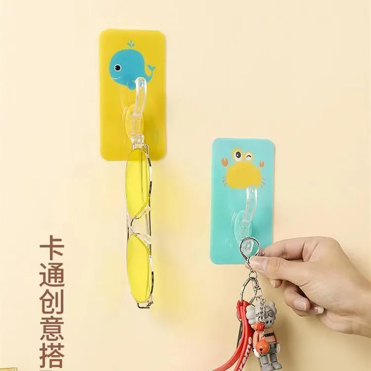 免打孔加厚强力浴室钩粘钩防水无痕厨房卫生间卫生间挂钩免打孔