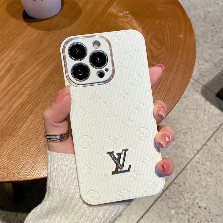 苹果15ProMax新款压花苹果14手机壳硅胶iPhone13防摔12轻奢11软套