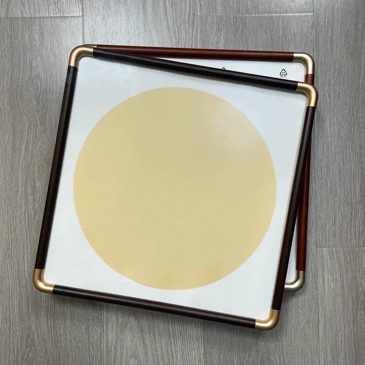 【一份两个】38*38内径仿铜角画框 宣纸画框 国画书法 挂墙