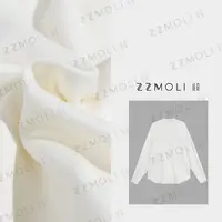 ZzMoLi征真 双面绒上衣磨毛半高领打底T恤女款潮流休闲服ZBY37533