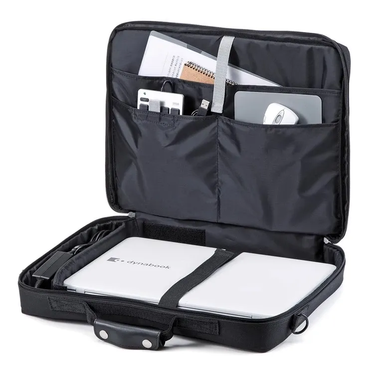 日本SANWA商务单肩防水笔记本电脑包大容量手提单肩电脑包15.6寸