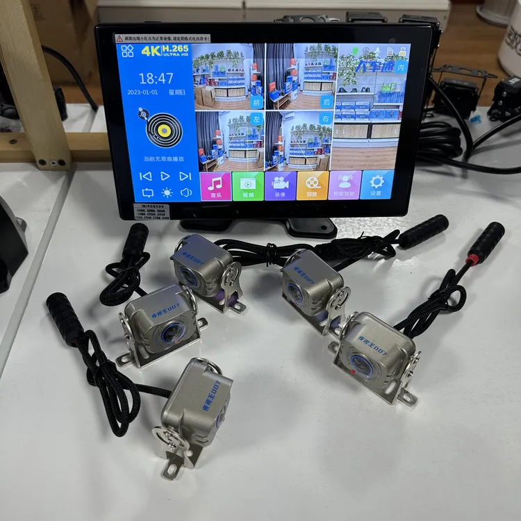 10.1寸大车五5路监控高清夜视行车记录仪倒车影像一体机