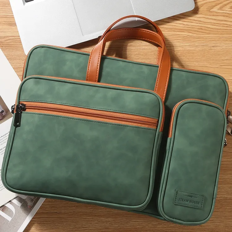 SUUORT华为MatebookD14笔记本电脑手提包16寸二合1鼠标键盘收纳袋