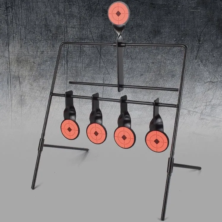 金属标靶复位战术练习训练职业弹弓训练不锈钢靶子