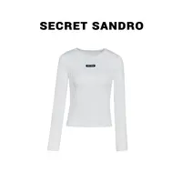【加绒鱼骨线】【多娜&Secret Sandro粉丝专享】T84293133N T-衫