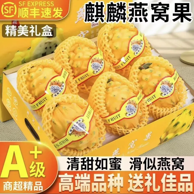 【高端水果+精品礼盒】燕窝果/麒麟果/香甜多汁新鲜采摘1-5斤装