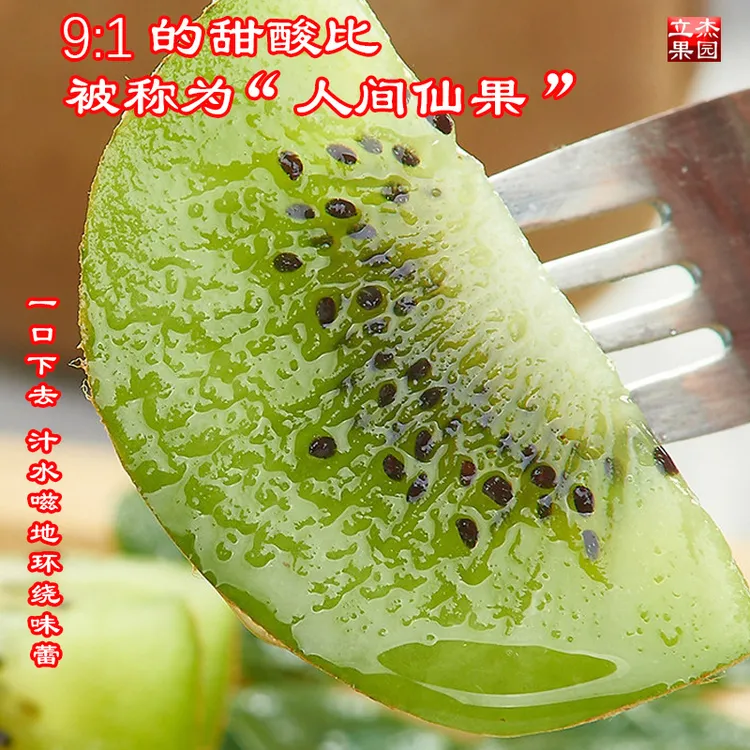 陕西眉县果王徐香猕猴桃新鲜营养皮薄爽口五斤起包邮立杰果园