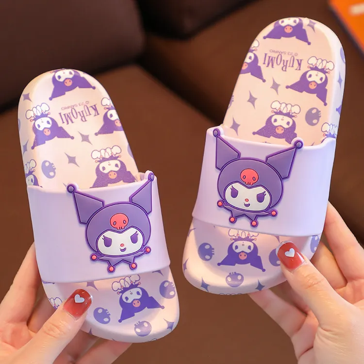 儿童拖鞋三丽鸥女孩夏季卡通美乐蒂软底防滑宝宝女童凉拖鞋库洛米