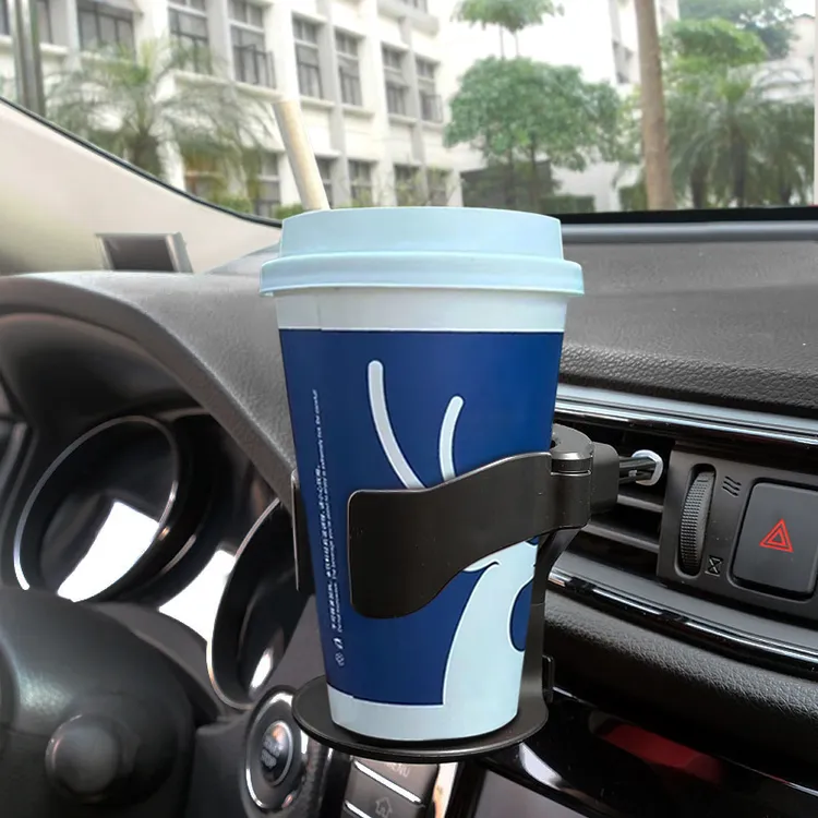 车载水杯架实用车上车内汽车车载多功能空调出风口饮料置物架旺灯商品图