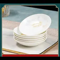 风华似玉4英寸味碟调味碟10个装