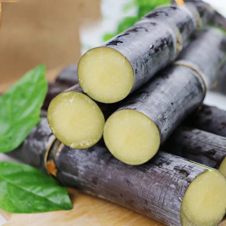 广西黑皮水果甘蔗新鲜现坎现发脆甜多汁5斤9斤