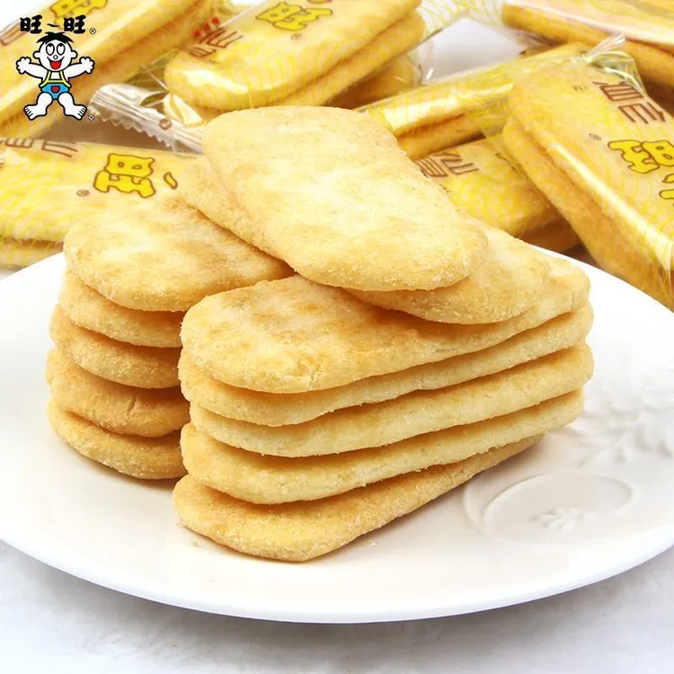 旺旺仙贝雪饼膨化饼干小吃零食休闲童年怀旧食品散装组合装