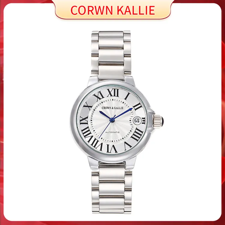 【小ck】官方正品手表女士浪漫白气球周年限定背透陀飞轮腕表k102